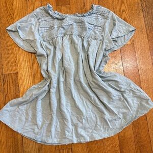 Ella Moss Sky Blue Blouse